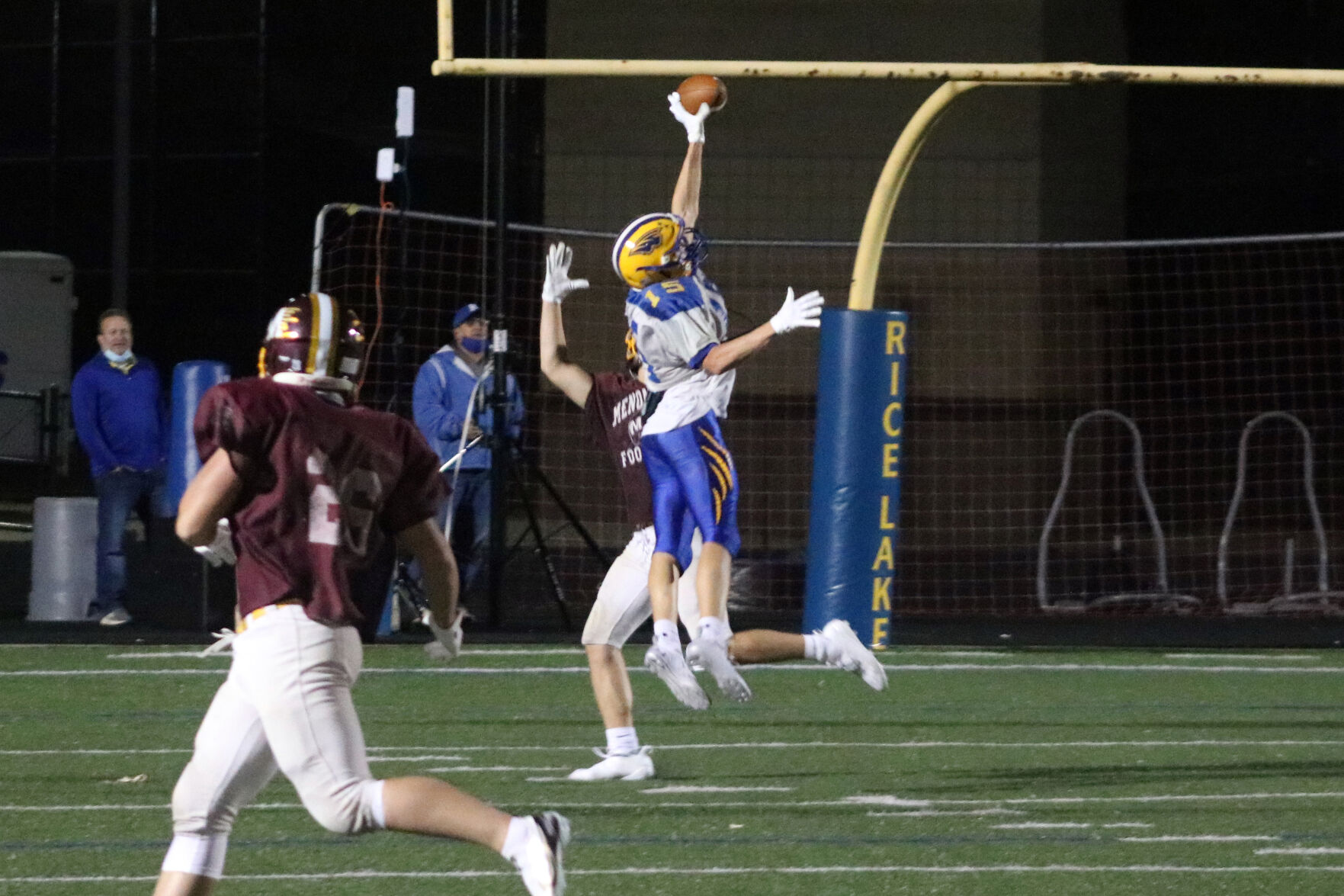 Rice Lake football scrimmage vs. Menomonie 9-18-20